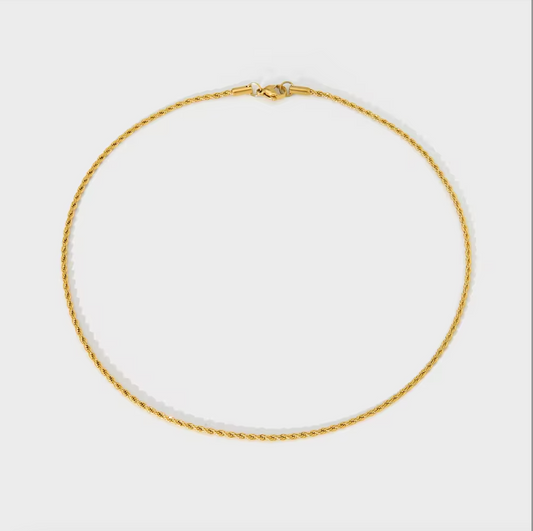 Charmé & Belle gold plated necklace 40CM